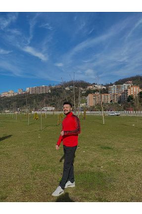 ست گرمکن قرمز مردانه رگولار bumerangspor - کد 819102210