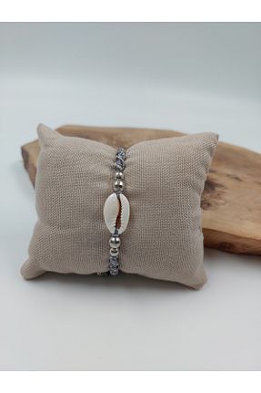 دستبند جواهر طوسی زنانه منجق RIG Handmade Design - کد 819132131