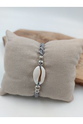 دستبند جواهر طوسی زنانه منجق RIG Handmade Design - کد 819132131