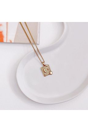 گردنبند استیل ( فولاد ) رنگی زنانه استیل (فولاد) Vesce Atelier - کد 819219064