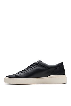کفش اسنیکر مشکی مردانه بند دار CLARKS - کد 819344179