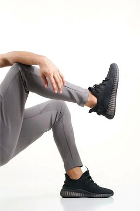 کفش اسنیکر مشکی مردانه بند دار SBronze - کد 816735754