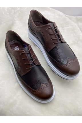 کفش کلاسیک قهوه ای مردانه کد 650922131
