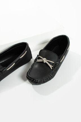 کفش کلاسیک مشکی زنانه پاشنه کوتاه ( 4 - 1 cm ) پاشنه ساده کد 785745135