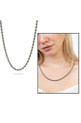 گردنبند استیل ( فولاد ) رنگی زنانه استیل (فولاد) Tesbihane - کد 194512230