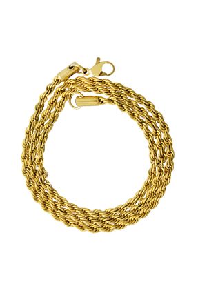 گردنبند استیل ( فولاد ) طلائی زنانه استیل (فولاد) Tesbihname - کد 194543133