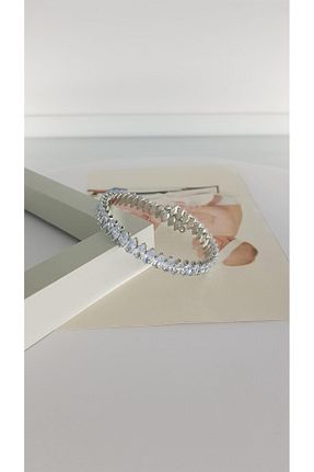 دستبند استیل (فولاد) طلائی زنانه استیل (فولاد) SONES - کد 783770493