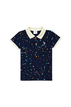 پولوشرت سرمه ای بچه گانه %100 پنبه U.S. Polo Assn. - کد 819612280