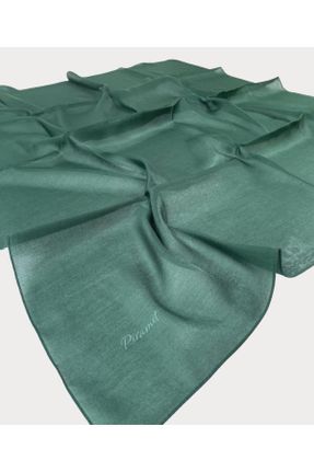 روسری سبز پلی استر 90 x 90 کد 819094059