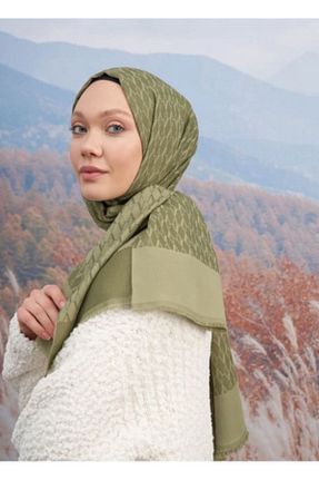 شال سبز زنانه پلی استر ARMANDA - کد 820069359