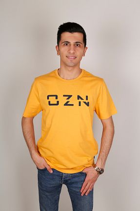 تیشرت زرد زنانه اسلیم فیت Genel Markalar - کد 819960376