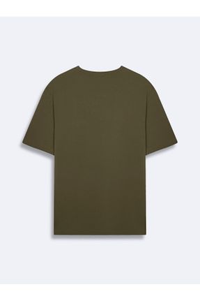 تی شرت سبز مردانه رگولار کد 819490265