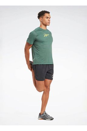 تیشرت اسپرت زرد مردانه رگولار Reebok - کد 819336227