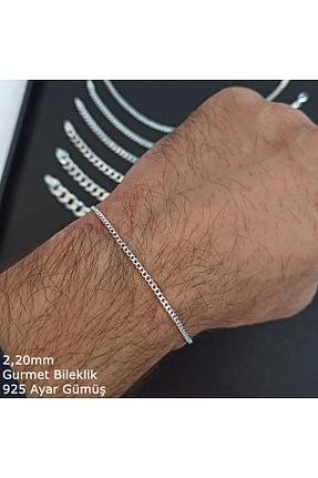 دستبند نقره مردانه 925 عیار dzgsilver - کد 820070984