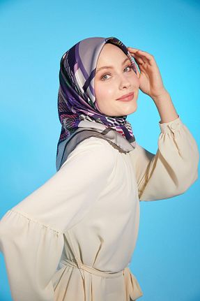 روسری رنگی پلی استر Armine - کد 741194591
