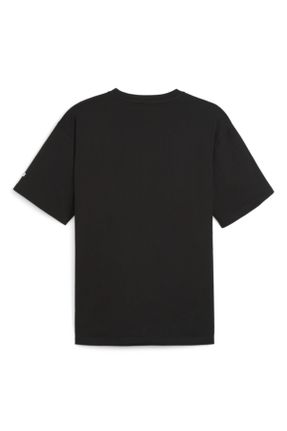 تی شرت مشکی مردانه رگولار یقه گرد کد 810280395
