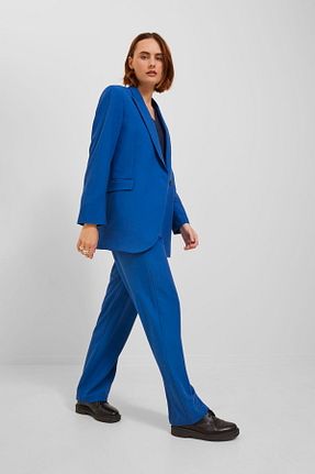 کت آبی زنانه رگولار Jack & Jones - کد 818102042