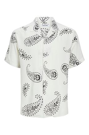 پیراهن سفید مردانه اسلیم فیت Jack & Jones - کد 819644221