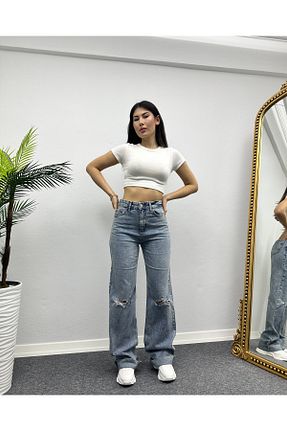 تیشرت نباتی زنانه اسلیم فیت DEQ FASHION - کد 819712410
