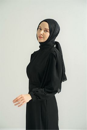 شال مشکی زنانه ویسکون کد 819864633