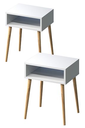 کمد سفید چوب Monte Sehpa - کد 820163652