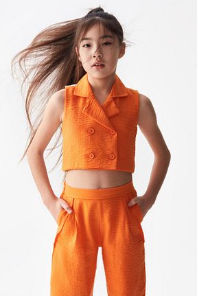 شلوار نارنجی بچه گانه پنبه پلی استر Nk Kids - کد 814764782