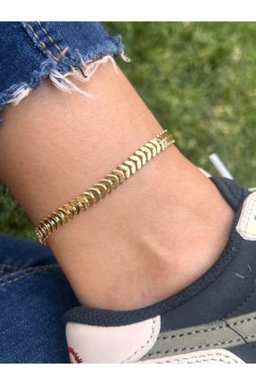 دستبند جواهر طلائی زنانه کد 820217959