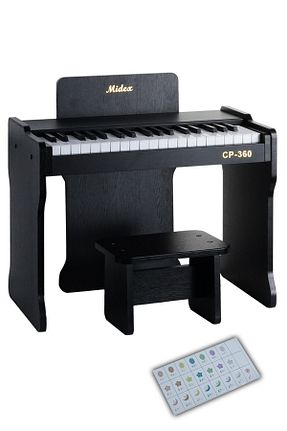 پیانو مشکی Midex - کد 820219399