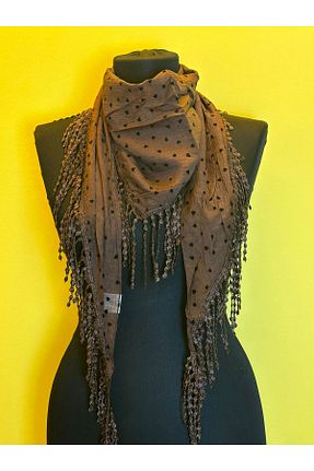 دستمال گردن قهوه ای زنانه Gönülden Tasarım - کد 820274218