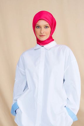 شال صورتی زنانه کشمیر ALKIN SCARF - کد 820299728