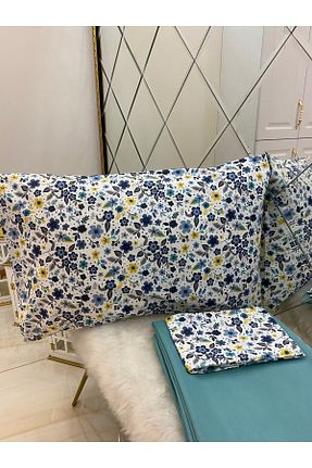 ست ملحفه تکنفره آبی پنبه ای Özcan Ev Tekstil - کد 357583772