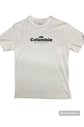 تیشرت سفید مردانه Boxy Columbia - کد 820306850
