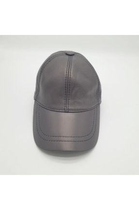 کلاه مشکی زنانه چرم طبیعی کد 410947602