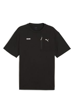 تیشرت اسپرت مشکی مردانه رگولار Puma - کد 820344300