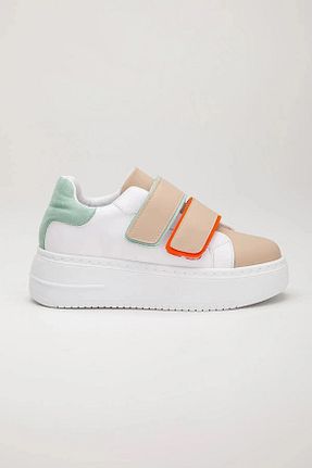 کفش اسنیکر سبز زنانه بدون بند Karanshoes - کد 820394571