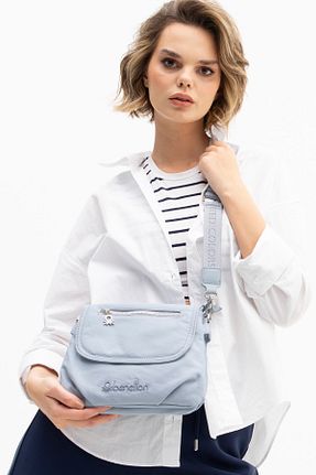 کیف دوشی آبی زنانه United Colors of Benetton - کد 820133741