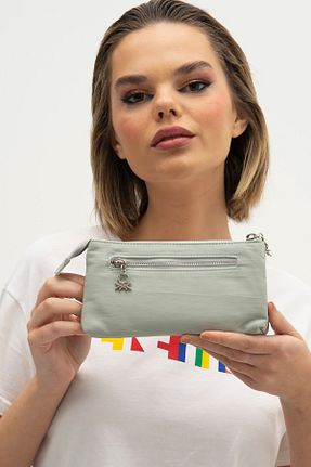 کیف پول سبز زنانه United Colors of Benetton - کد 820092660