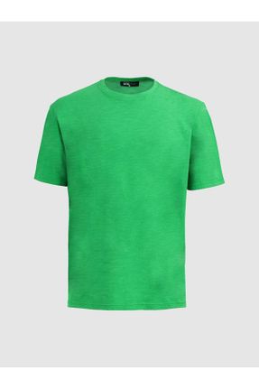 تی شرت سبز مردانه رگولار کد 818326976