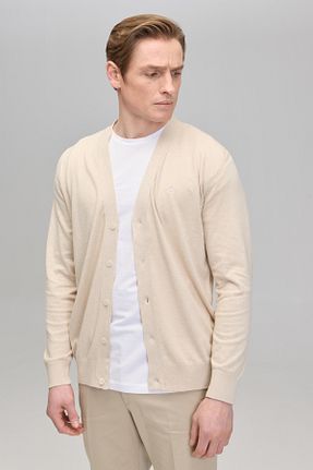 رویه بژ مردانه کشمیر BROOKS BROTHERS - کد 820286089