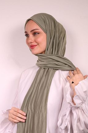 شال سبز زنانه ابریشم meysen - کد 820296385