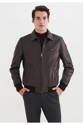 کاپشن قهوه ای مردانه رگولار Pierre Cardin - کد 772783607