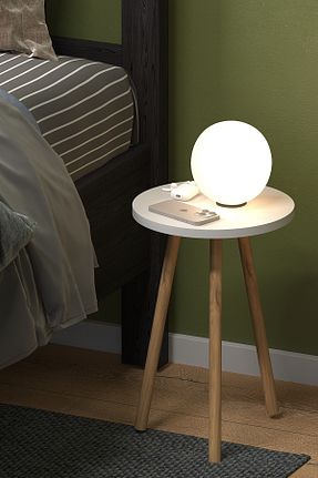 میز عسلی سفید Suntalam Monte Sehpa - کد 357908366