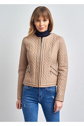 کت بژ زنانه رگولار Pierre Cardin - کد 238682