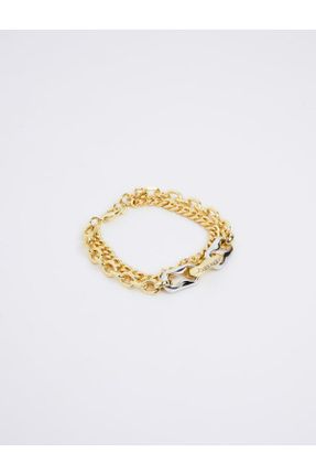 دستبند جواهر طلائی زنانه کد 820330410