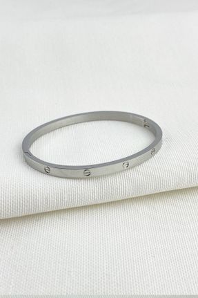 دستبند استیل زنانه فولاد ( استیل ) کد 70654626