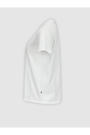تی شرت سفید زنانه رگولار کد 808549546