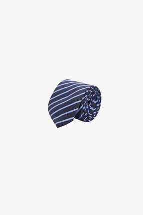 کراوات سرمه ای مردانه پلی استر Altınyıldız Classics - کد 820408951