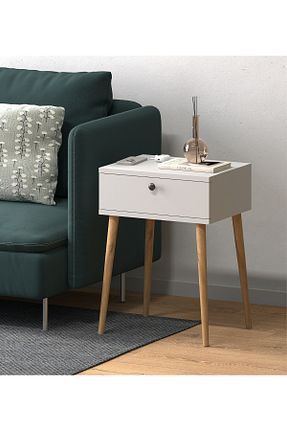 میز عسلی سفید Suntalam Monte Sehpa - کد 670422554