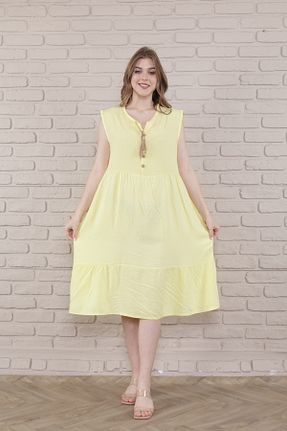 لباس سایز بزرگ سرمه ای زنانه بافتنی mervemoda - کد 806910092