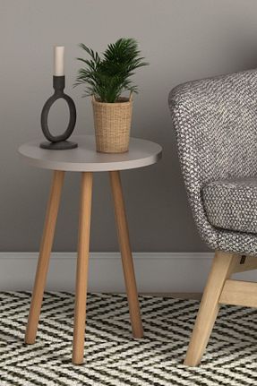 میز عسلی طوسی چوب Monte Sehpa - کد 357896356